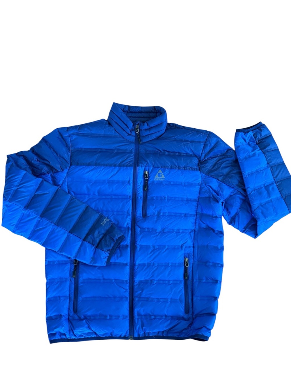Gerry Fillpower 650 Down Blue Full Zip Puffer‎ Jacket Size M